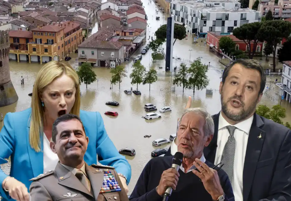 matteo salvini giorgia meloni francesco figliuolo guido bertolaso