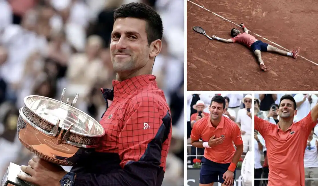 novak djokovic vince il roland garros 2023 - 2