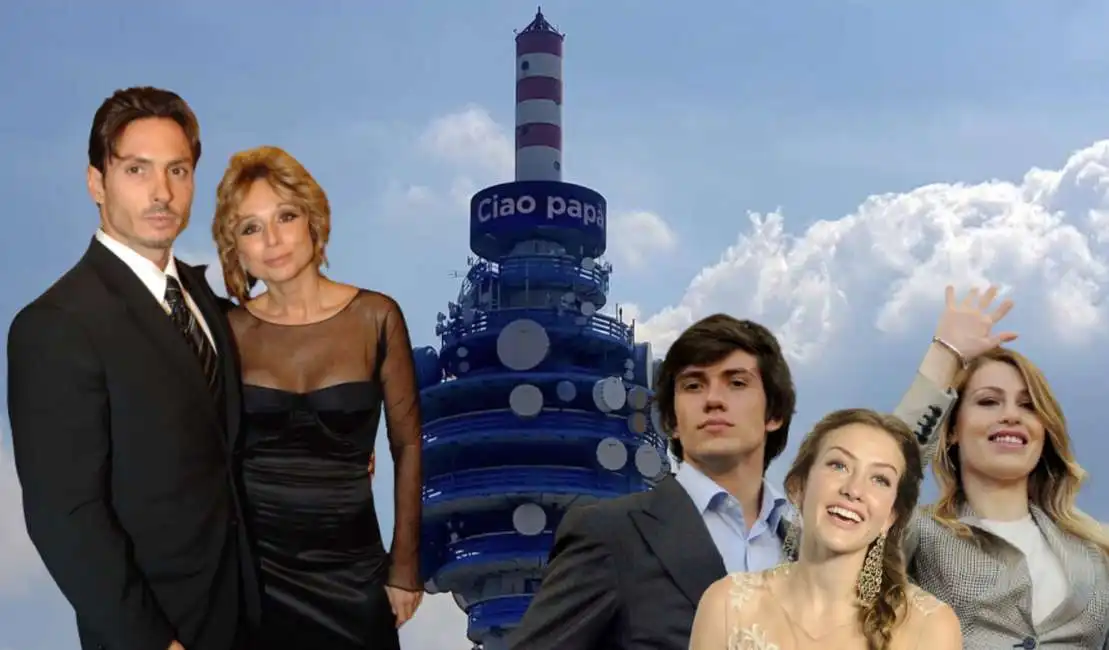 pier silvio marina luigi barbara eleonora berlusconi 