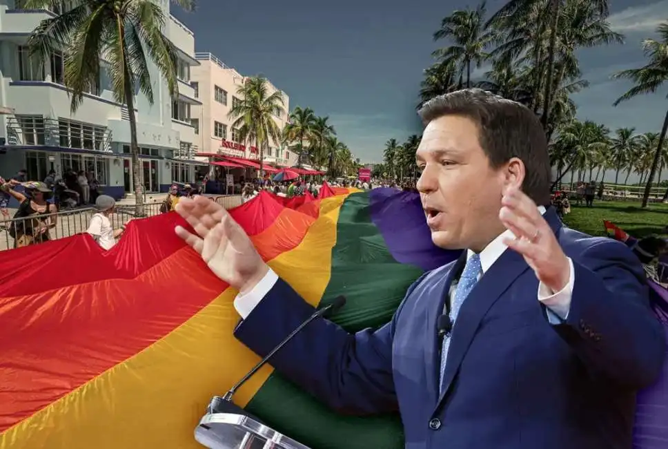 ron desantis e comunita lgbtq+ 