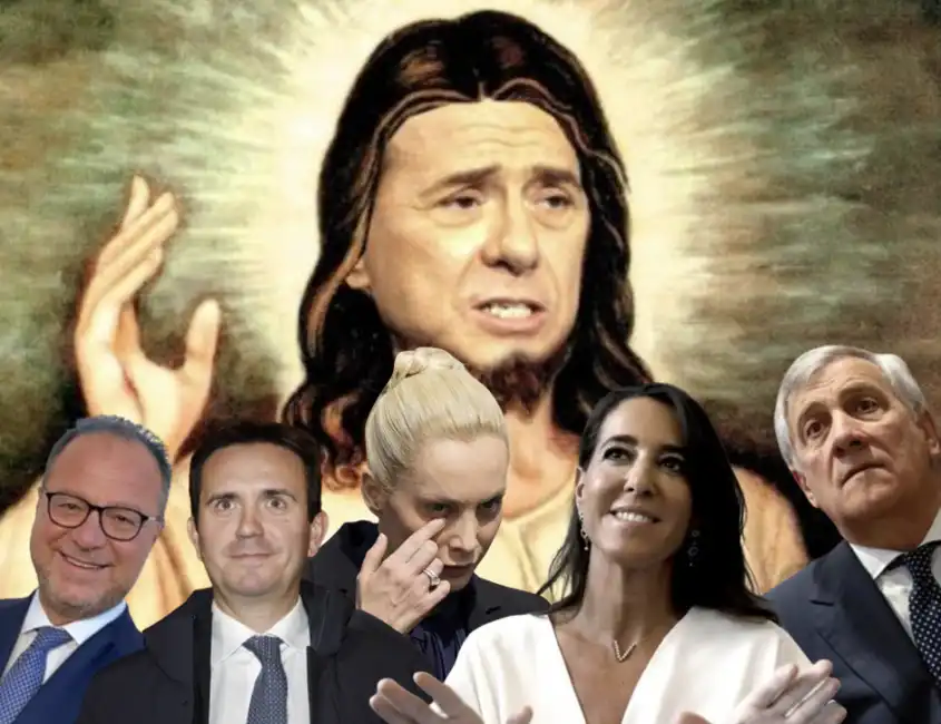 silvio berlusconi licia ronzulli marta fascina giorgio mule antonio tajani alessandro cattaneo