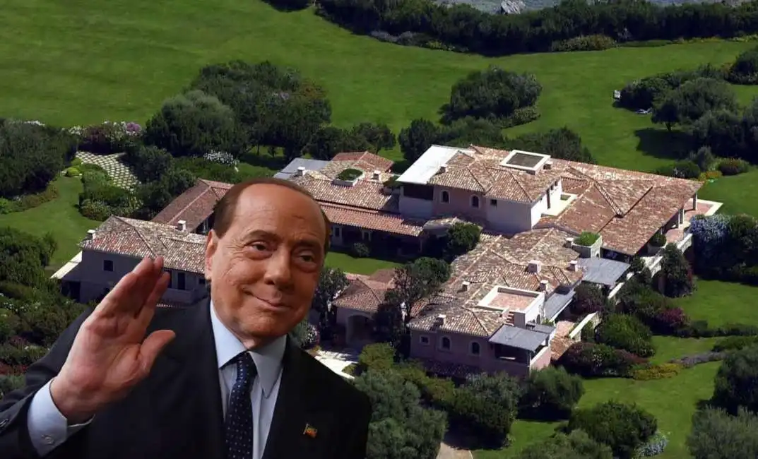 silvio berlusconi villa certosa 