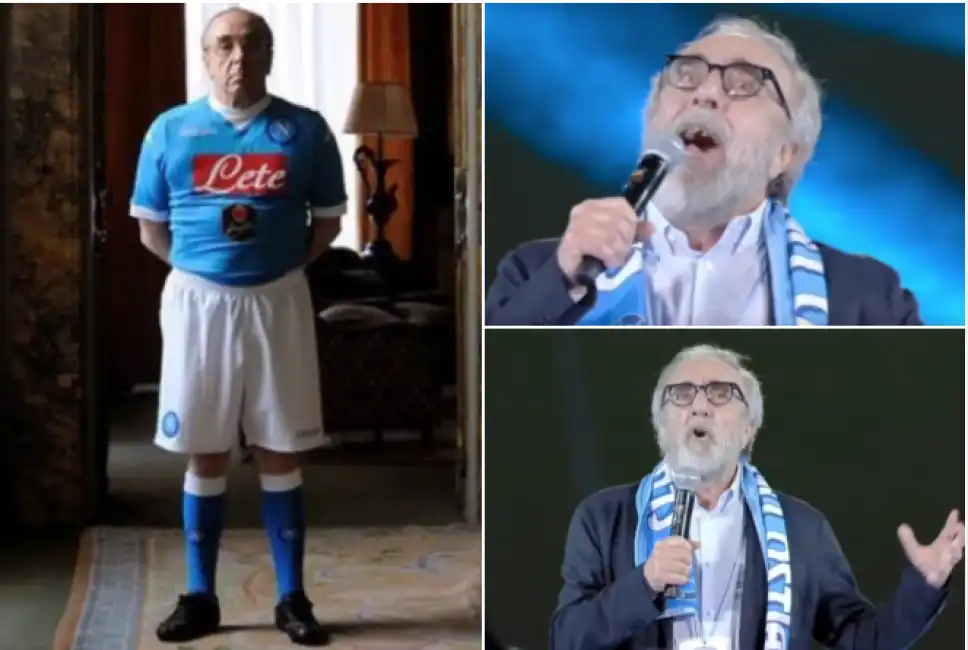 silvio orlando festa scudetto napoli