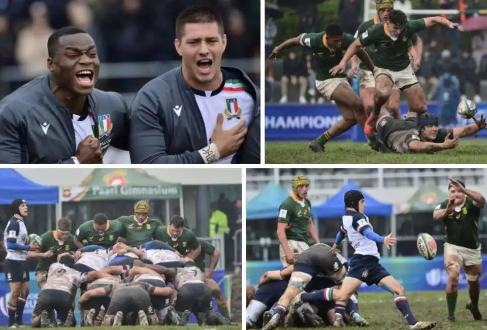 sudafrica italia world rugby under 20 