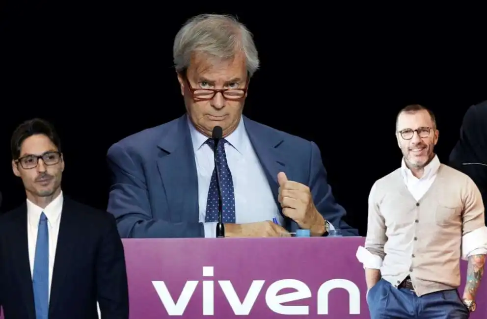 vincent bollore vivendi tim labriola mediaset pier silvio berlusconi