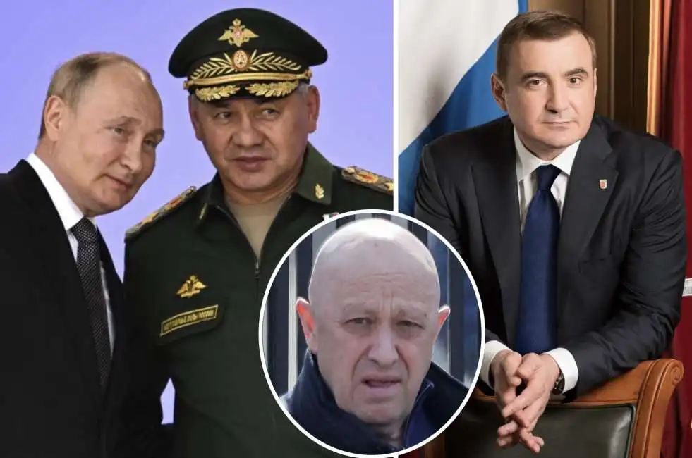 vladimir putin evgeny prigozhin alexei dyumin sergei shoigu