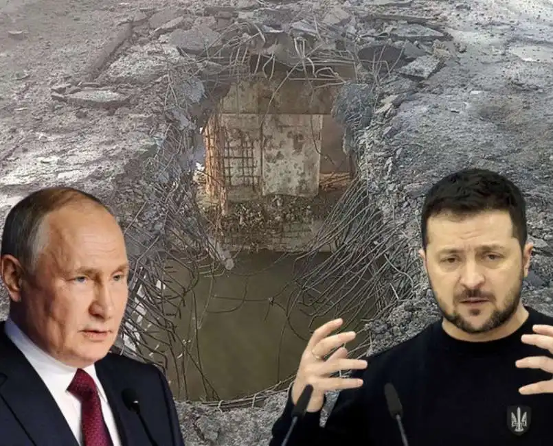 vladimir putin volodymyr zelensky ponte chongar 