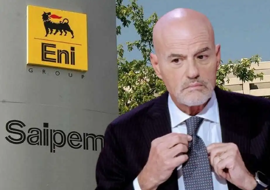 eni saipem claudio descalzi