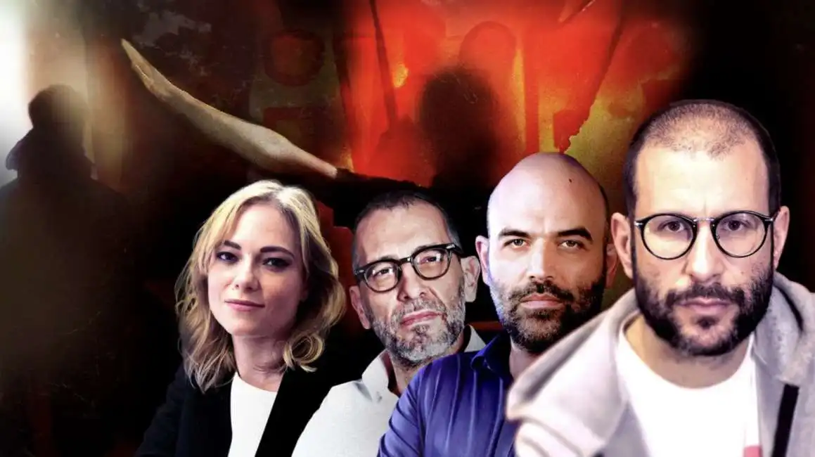 francesco cancellato roberto saviano corrado formigli e michela ponzani