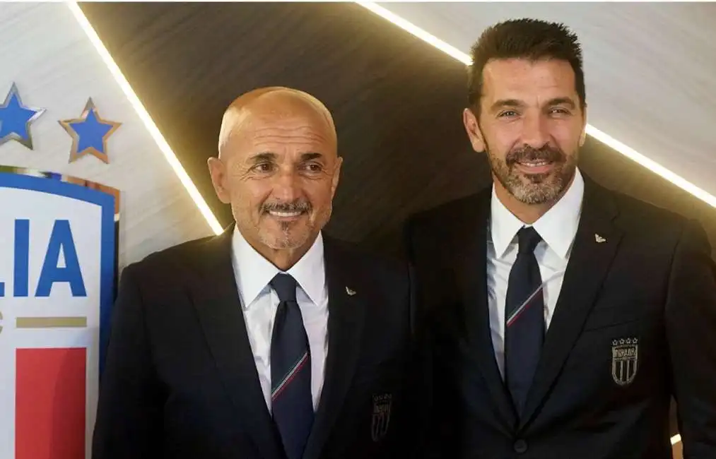 gigi buffon e luciano spalletti