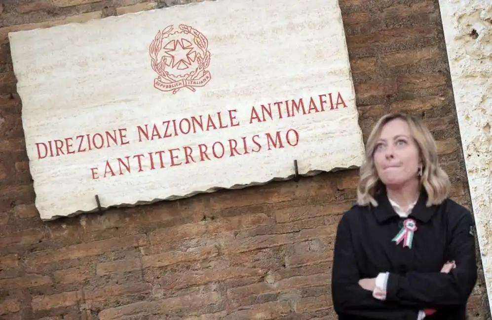 giorgia meloni dna direzione nazionale antimafia procura 