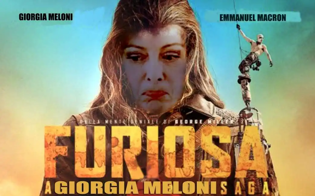 giorgia meloni furiosa emmanuel macron 