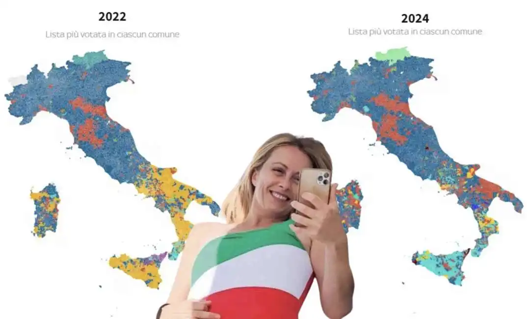 giorgia meloni italia europee elezioni lista piu votata 