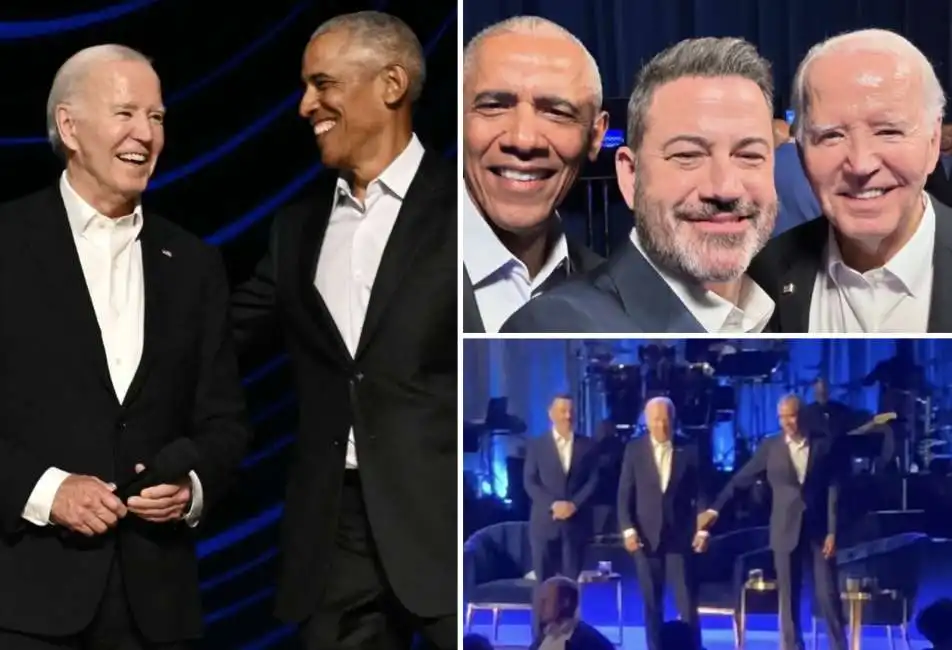 joe biden barack obama jimmy kimmel hollywood 