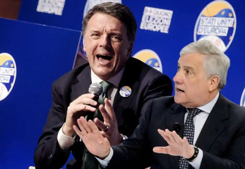 matteo renzi antonio tajani 