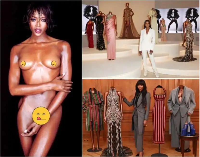 naomi campbell e la mostra naomi in fashion