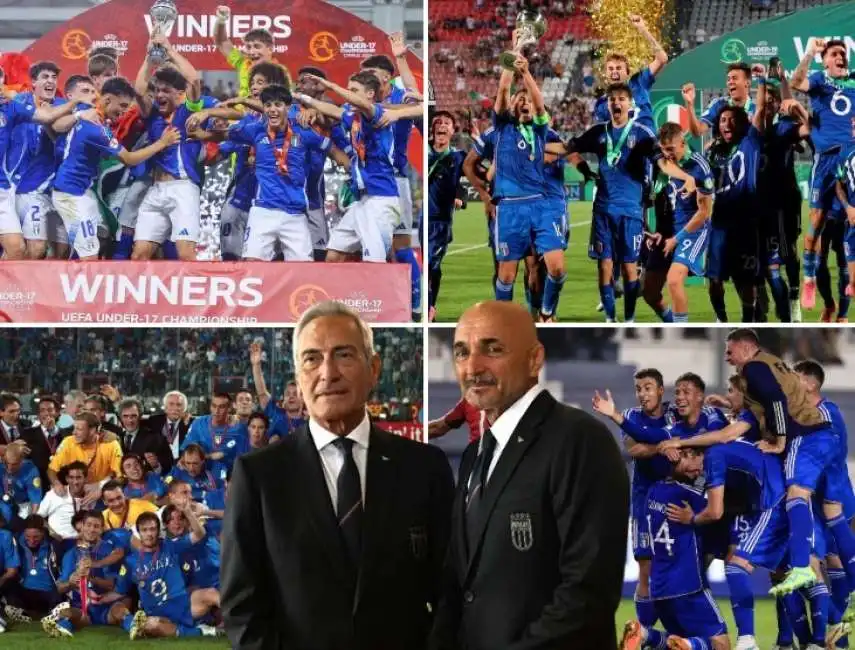 nazionale italiana under 17 19 20 21 luciano spalletti gabriele gravina 