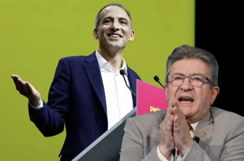 raphael glucksmann jean luc melenchon 