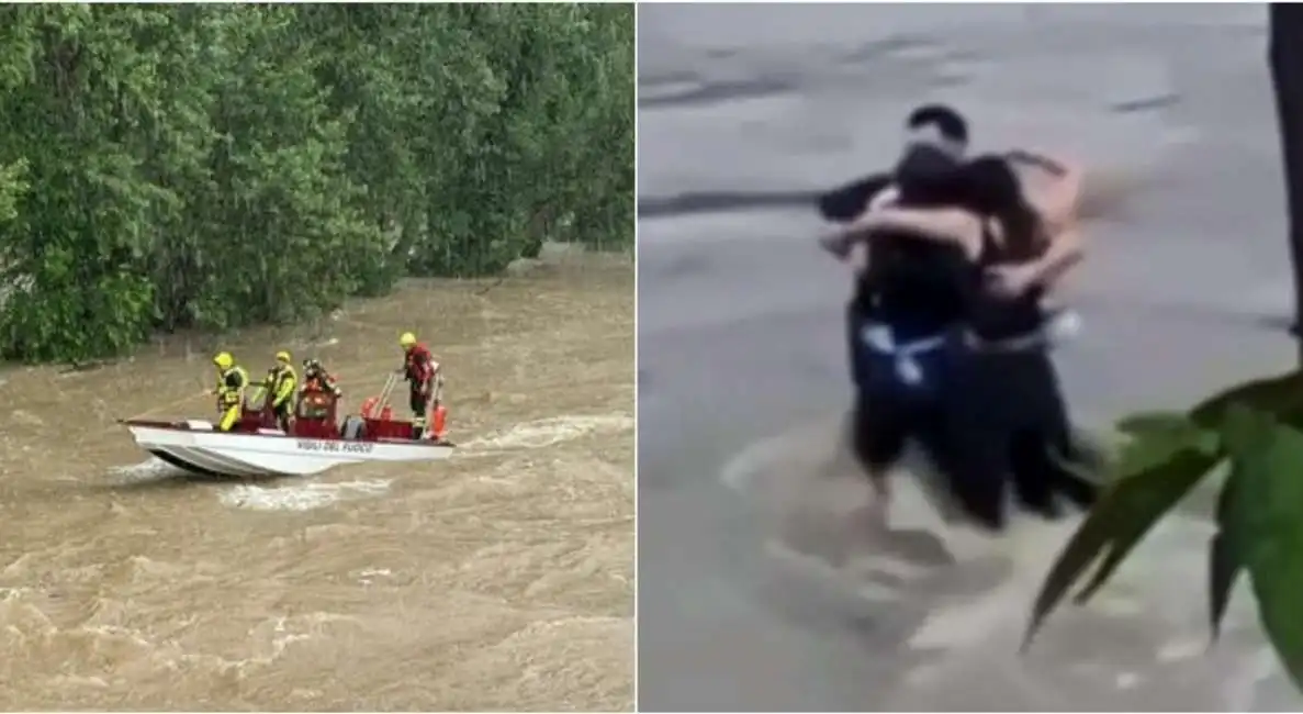 ricerche dei ragazzi travolti dalla piena del fiume natisone