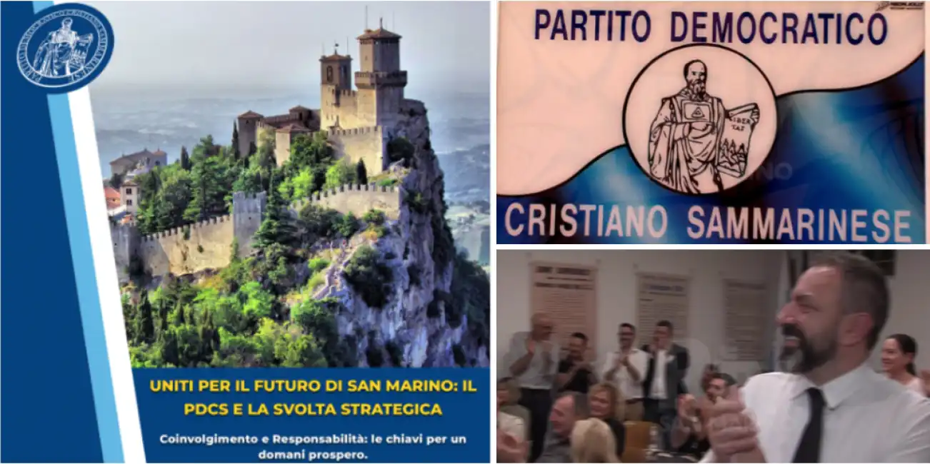 san marino - partito democratico cristiano sanmarinese