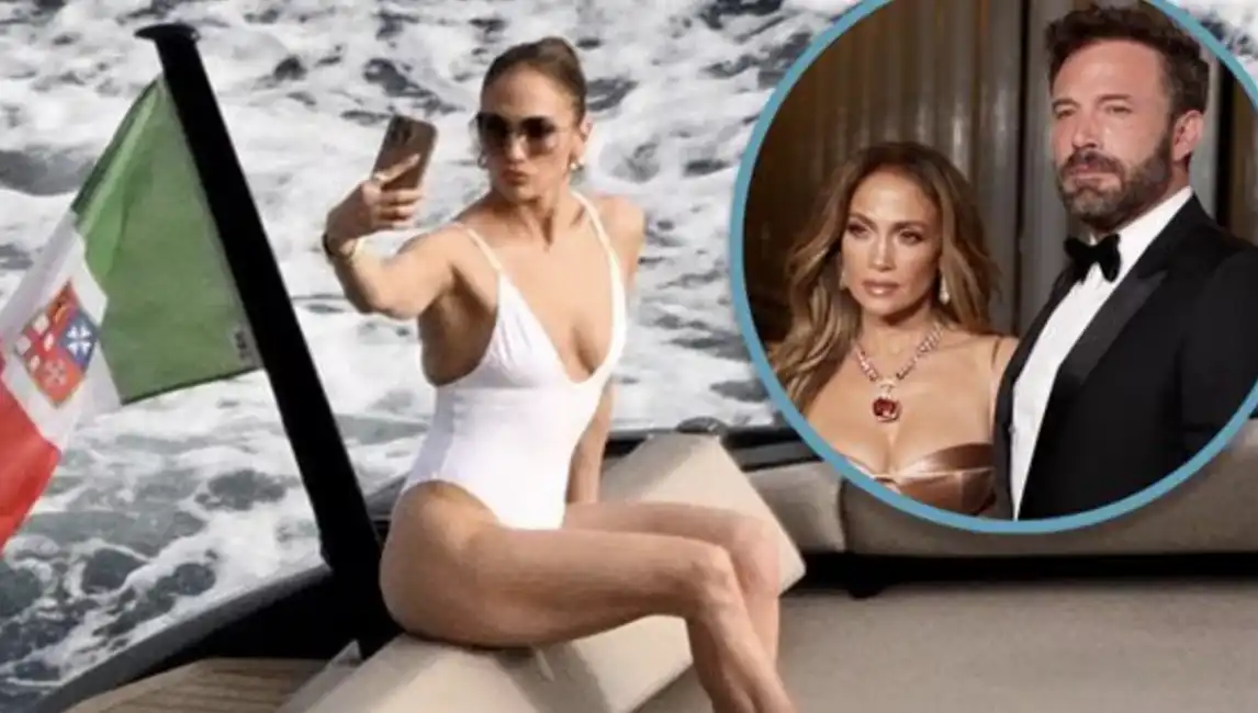 vacanze a sorrento per jennifer lopez 