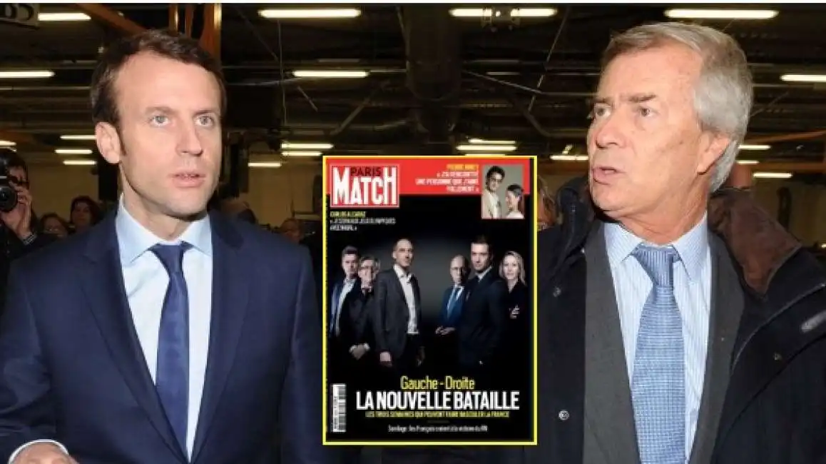 vincent bollore emmanuel macron