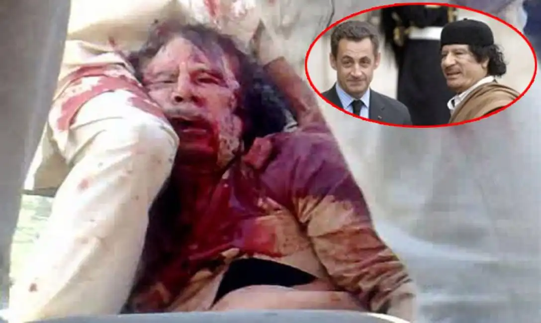 gheddafi sarkozy