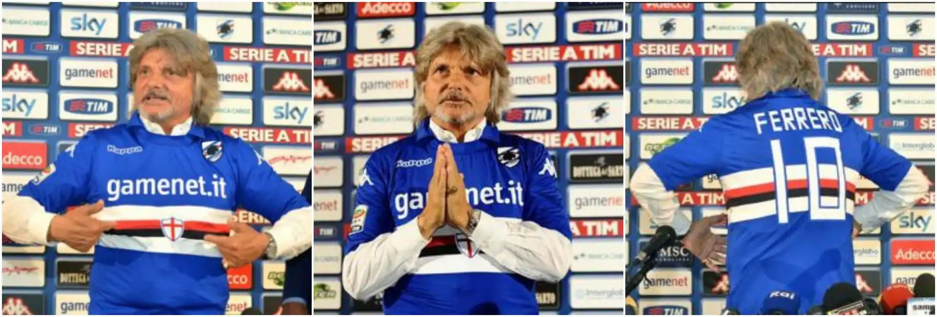 massimo ferrero sampdoria