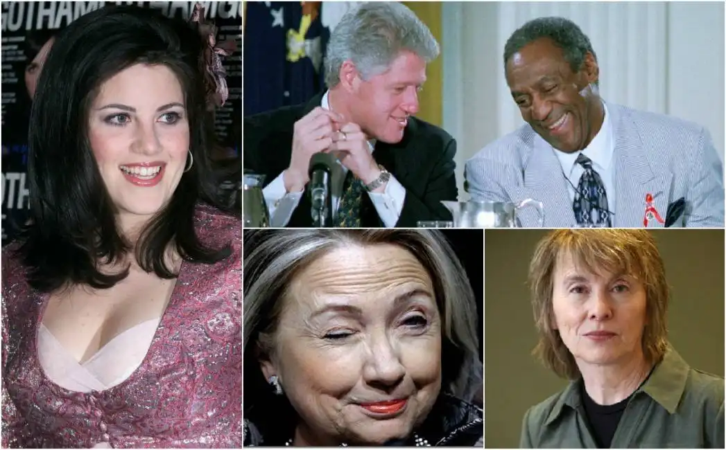 lewinsky clinton cosby paglia