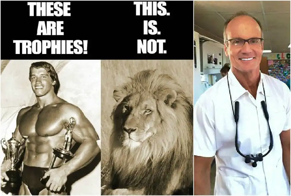 walter palmer cecil leone schwarzenegger