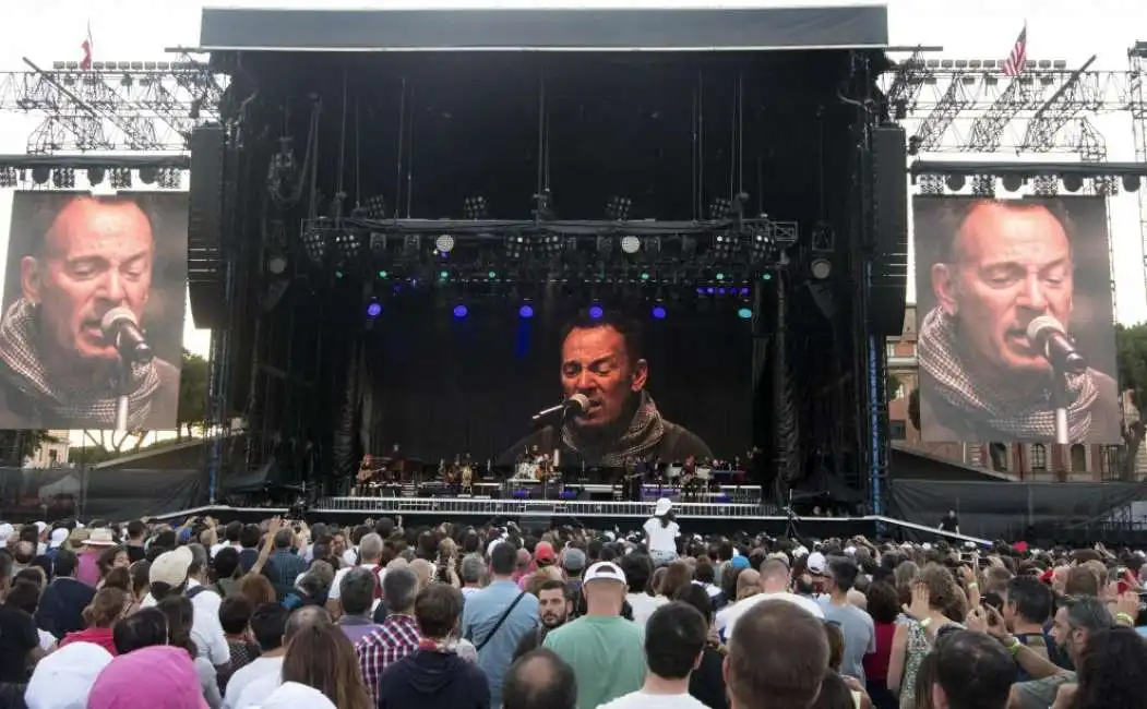 al circo massimo per springsteen