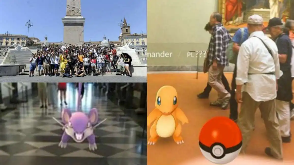 big pokemon go uffizi piazza del popolo