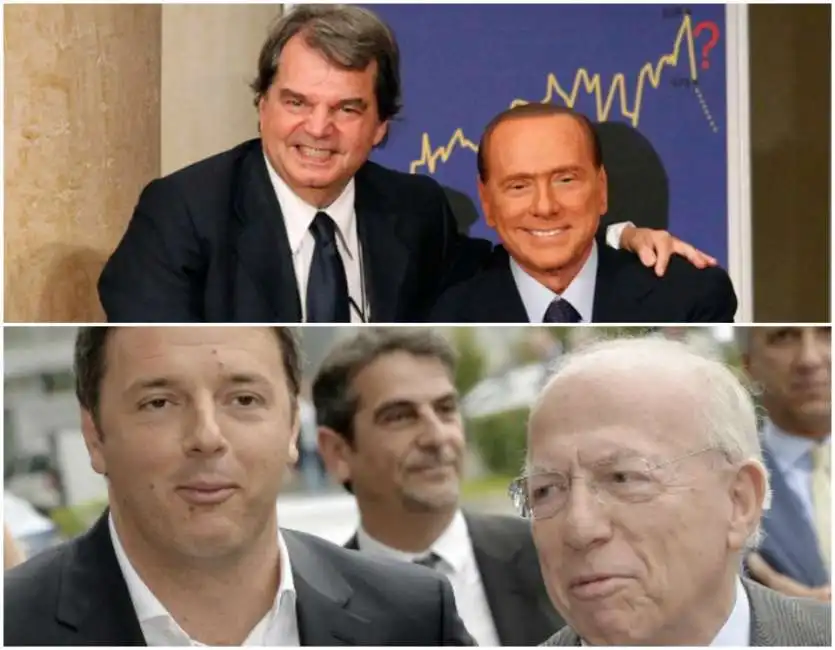 brunetta berlusconi renzi confalonieri