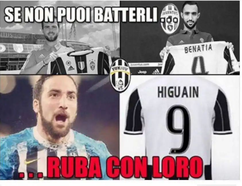 higuain benatia pjanic napoli juventus