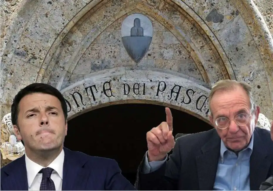 renzi padoan mps