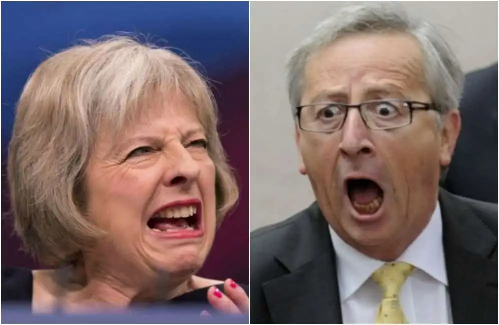 theresa may juncker