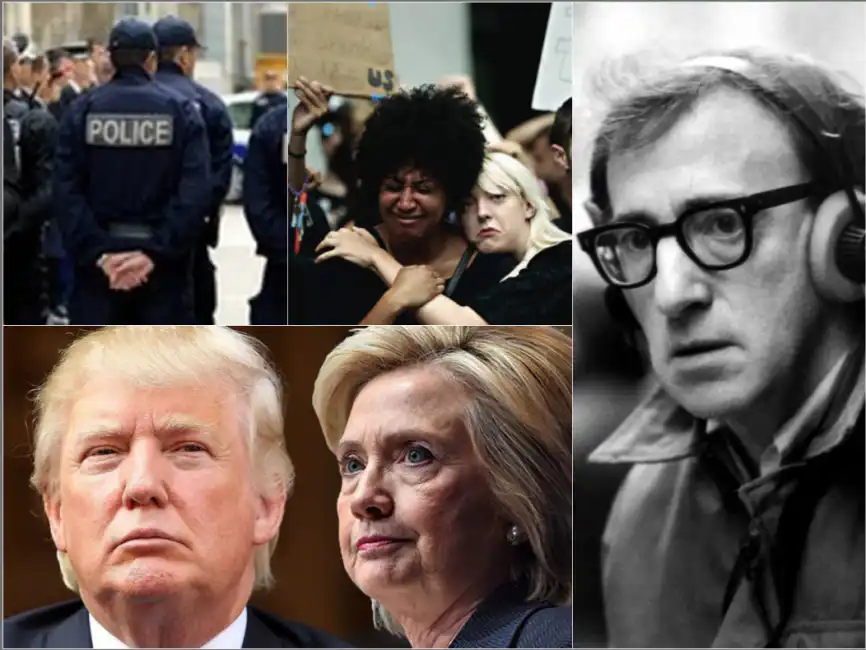 woody allen usa incidenti razziali trump clinton