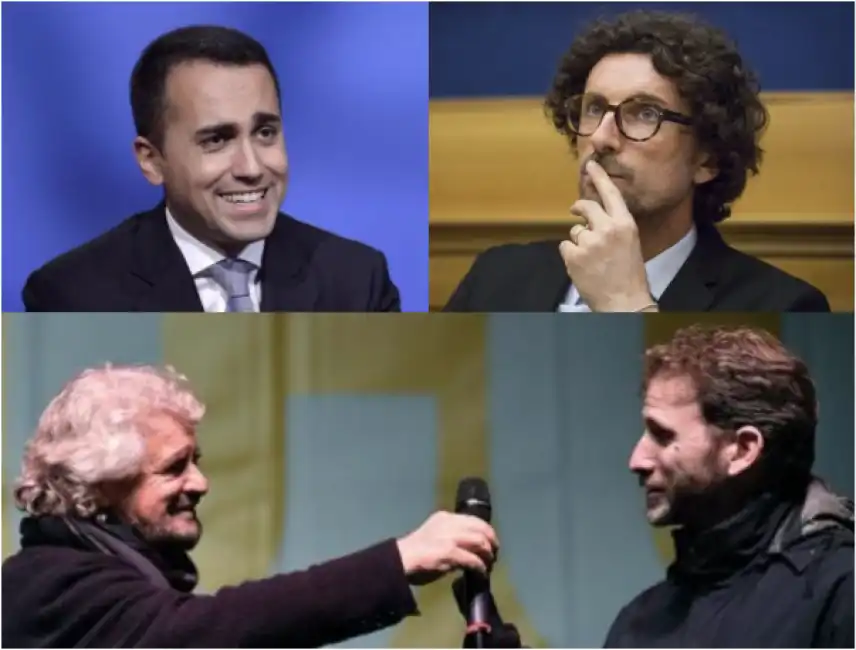 di maio toninelli grillo casaleggio