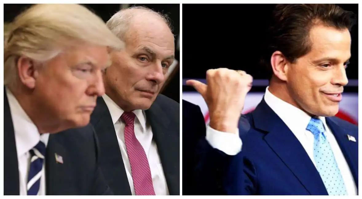 donald trump john kelly anthony scaramucci