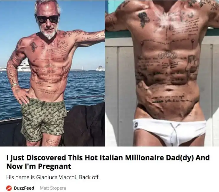 gianluca vacchi su buzzfeed