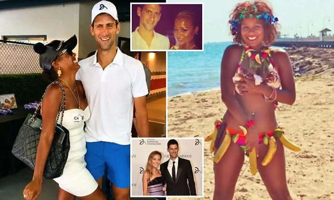 lauren von der pool novak djokovic 