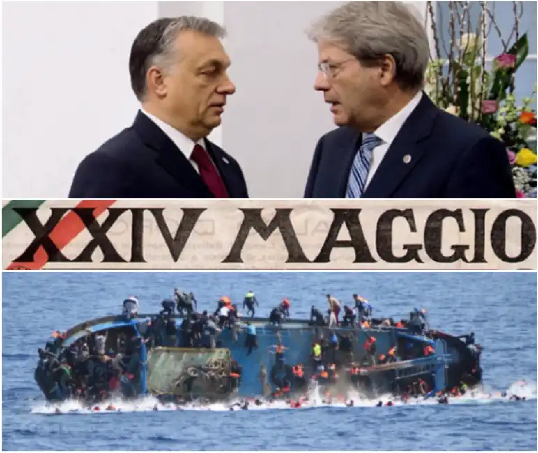 orban gentiloni migranti