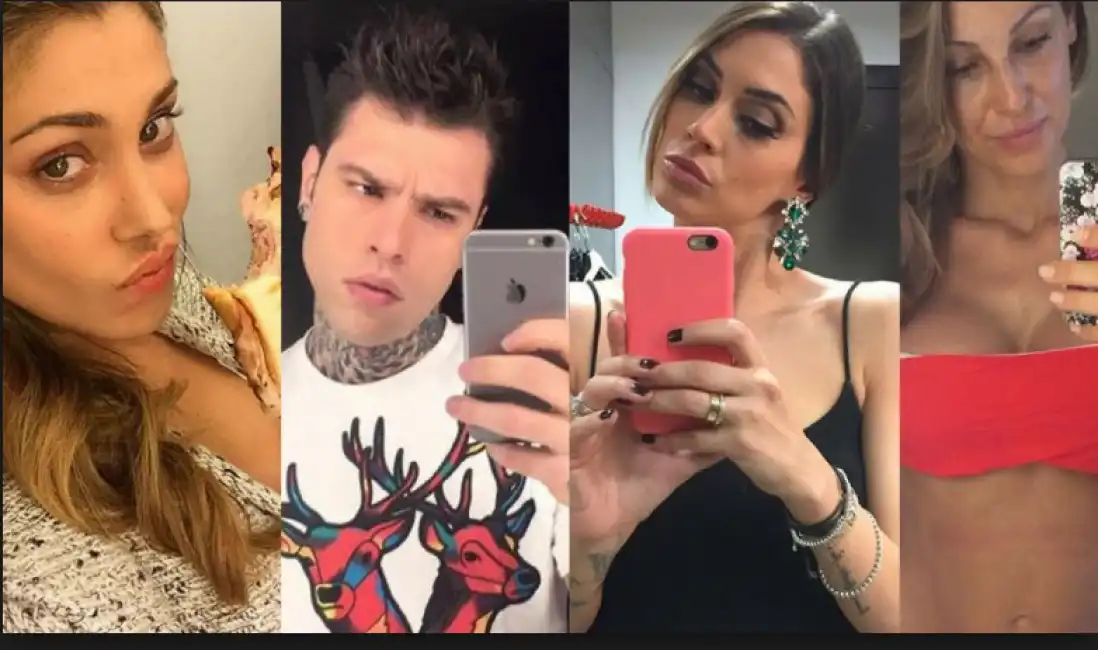 satta, belen, fedez, tatangelo