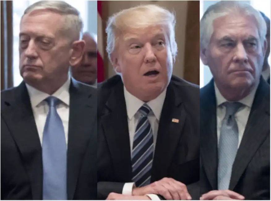 trump tillerson mattis