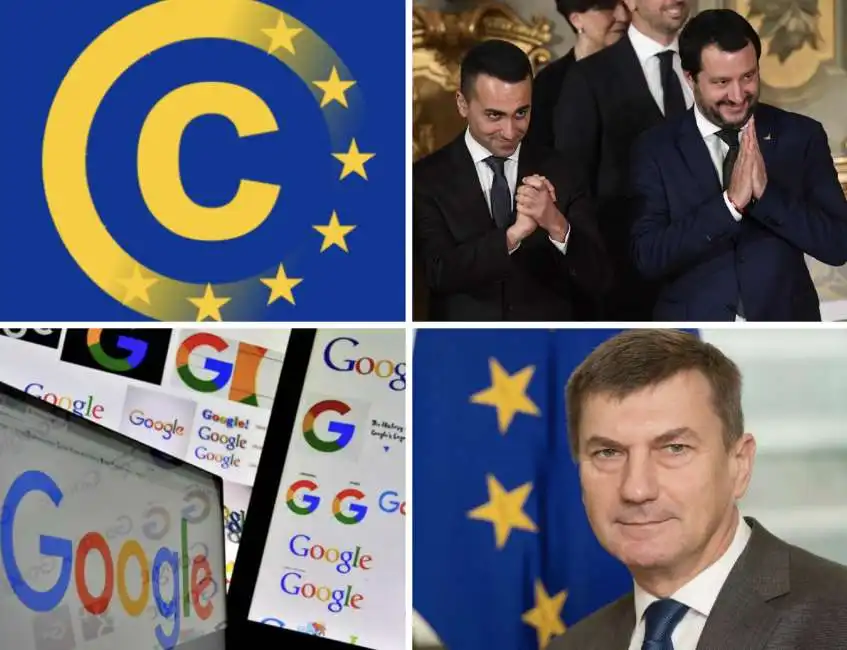 copyright ansip salvini di maio google