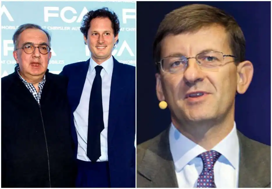 marchionne elkann vittorio colao