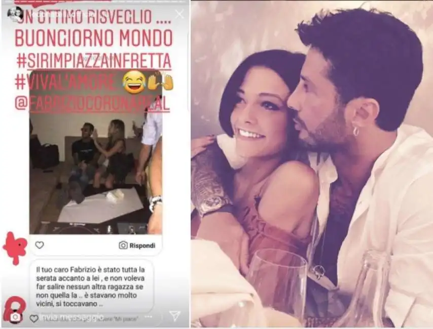 silvia provvedi fabrizio corona