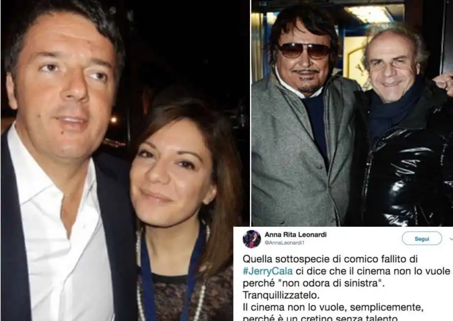 anna rita leonardi matteo renzi jerry cala' umberto smaila