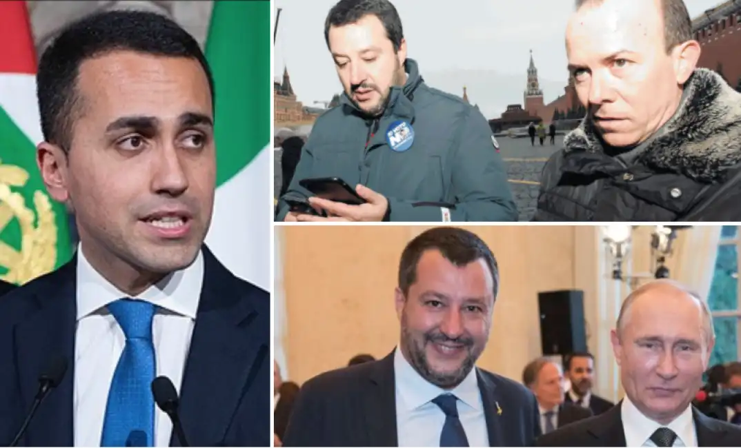 di maio salvini savoini