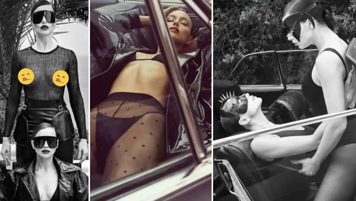 irina shayk adriana lima vogue spagna